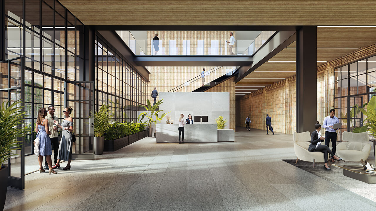 Interior rendering of 6300 Merriweather.